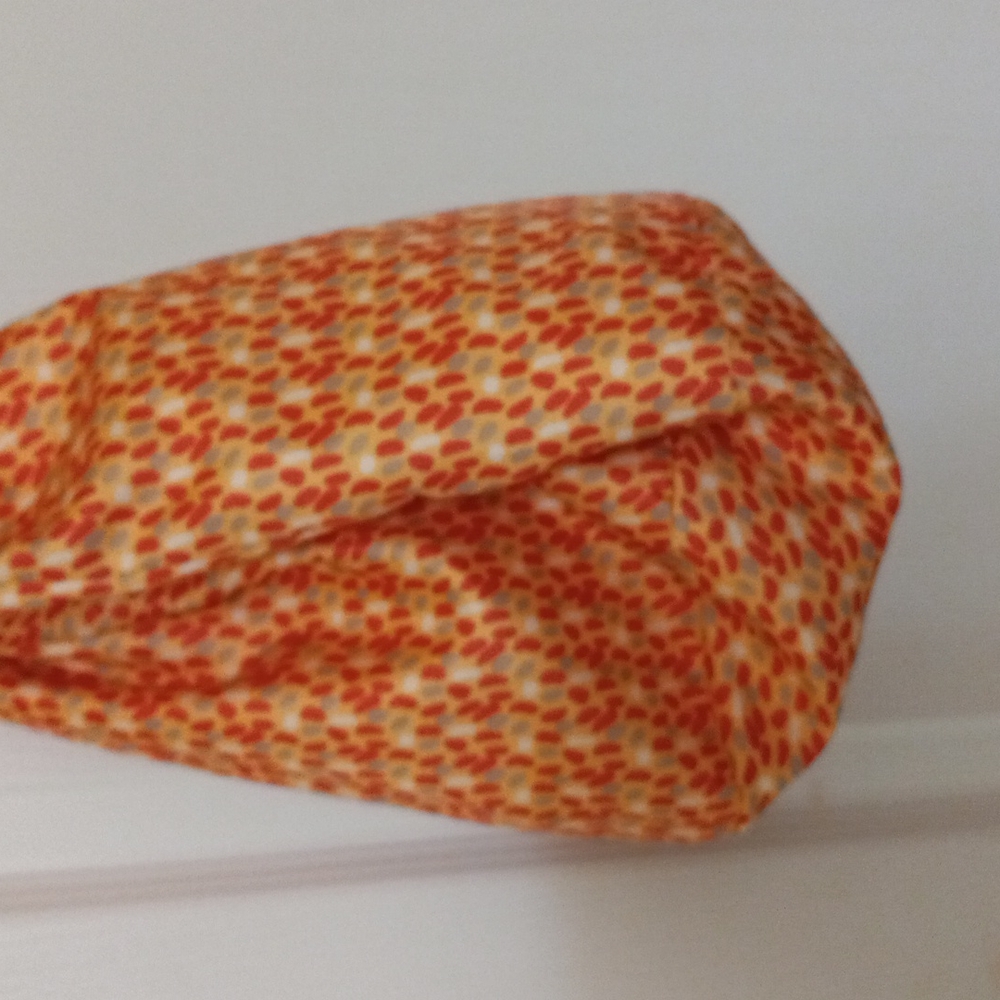 Vera Bradley Orange Multicolor Drawstring Tote Ba… - image 6